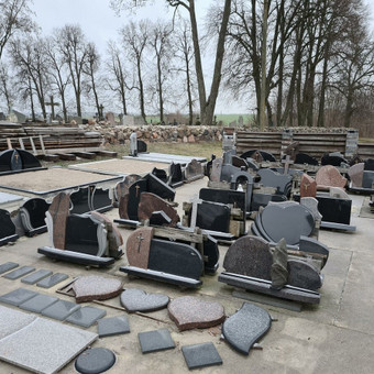 Paminklų gamyba Radviliškio rajonas MB ,,Skromanų paminklai'' nuotrauka 3