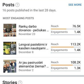 Prieiga prie visų Facebook grupių visam mėnesiui. Prie trafiko papildomai gaunate: apmokymus kaip dirbti su grupėmis, konsulaticjos dėl kontento, puslapio analizė ir rekomendacijas. Vilnius Verslo Laboratorija nuotrauka 1 Socialinių tinklų marketingas (Social media marketing) Vilnius Verslo Laboratorija nuotrauka 1