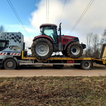 Traktorių ir kitos žemės ūkio technikos pervežimas visoje Lietuvoje Panevėžys UAB "Autosita" nuotrauka 12 Žemės ūkio technikos iki 10t. transportavimas Panevėžys UAB "Autosita" nuotrauka 12