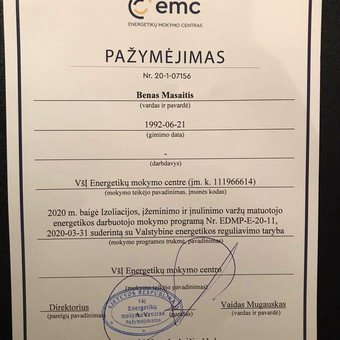 Atliekami matavimai atestuoto elektriko. Šiauliai Inovacinis rytojus nuotrauka 4 Varžų matavimai Šiauliai Inovacinis rytojus nuotrauka 4