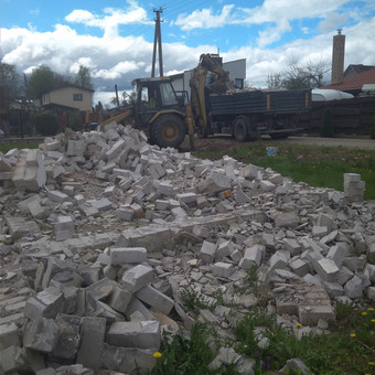 Statybinių atliekų išvežimas Vilnius Danius Subac nuotrauka 2