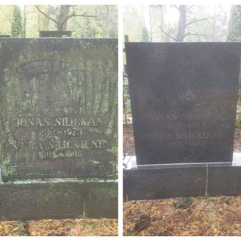 Atliekame šias paslaugas:
Esamų gėlių sutvarkymas ir palaistymas
Paminklo ir akmens bortelių valymas
Kapavietės aplinkos sutvarkymas
Sausų lapų ir žolės surinkimas.
Samanų ir kerpių pašalinimas
Piktž Vilnius Raidžių kalimas ant paminklo nuotrauka 1 Kapų tvarkymas Vilnius Raidžių kalimas ant paminklo nuotrauka 1