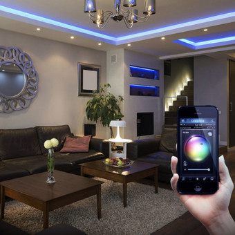 LED apšvietimo irengimas,bei LED apšvietimo įrangos pardavimas Vilnius G-ELECTRIC nuotrauka 10 LED juostos montavimas Vilnius G-ELECTRIC nuotrauka 10