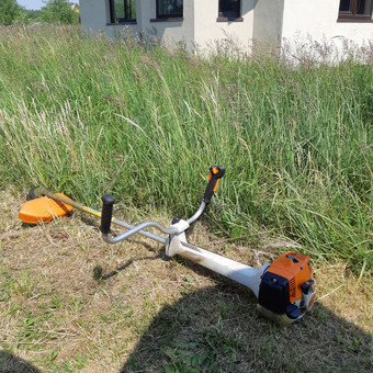 Žolės pjovimas Telšių rajonas I.I. Tonitas nuotrauka 1