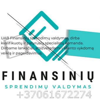 Įmonių buhalterinės apskaitos tvarkymas Klaipėda UAB Finansinių sprendimų valdymas nuotrauka 1
