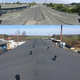 Plokščių stogų įrengimas ir remontas Vilnius Gerasis stogininkas, UAB "Merlida" nuotrauka 8