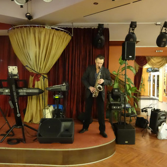 Saksofono muzika fonui ir šokiui. Kaunas Saulius nuotrauka 2 Dainininkai, muzikos grupės Kaunas Saulius nuotrauka 2