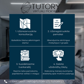 Master Lithuanian online: flexible schedules, small groups (up to 5), personalized teaching. Select your level-matched teacher for high-quality language learning Vilnius Tutory Mokykla nuotrauka 5 Lithuanian Classes For All Foreign Speakers Vilnius Tutory Mokykla nuotrauka 5