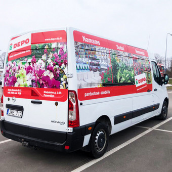 Reklama ant transporto priemonių – vienas mobiliausių informacijos išraiškos būdų.
Minimaliam logotipui, šūkiui, grafiniam vaizdui su foto spauda ar sudėtingam didelių gabaritų autotransporto apipavid Panevėžys UAB "RDS1" nuotrauka 1 Reklama ant transporto Panevėžys UAB "RDS1" nuotrauka 1