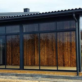 Terasų stiklinimas Panevėžys UAB "Arloks" nuotrauka 3