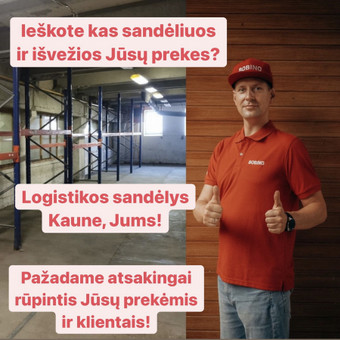 Prekių atrinkimas ir išsiuntimas Kaunas UAB BOBINO komanda nuotrauka 3