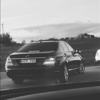 Mercedes S klasės W221 nuoma su vairuotoju Kaunas Arnoldo transportas ir taksi, MB nuotrauka 2