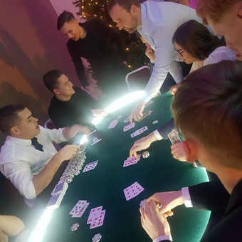 Black Jack žaidimo stalo nuoma Kaunas IĮ Renginiams nuotrauka 3