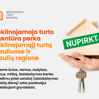 Perkame butus, namus, sklypus, sodus, sodybas. Šiauliai Edvinas Korsakas nuotrauka 8