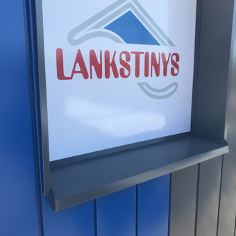 Gaminame iki 4m ilgio ir montuojame palanges Klaipėda UAB "Lankstinys" nuotrauka 3 Palangių skardinimas Klaipėda UAB "Lankstinys" nuotrauka 3