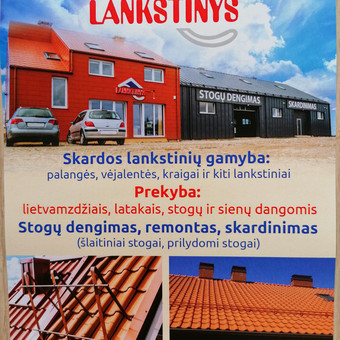 Dengiame, remontuojame, skardiname šlaitinius ir prilydomus stogus Klaipėda UAB "Lankstinys" nuotrauka 2 Stogų remontas Klaipėda UAB "Lankstinys" nuotrauka 2