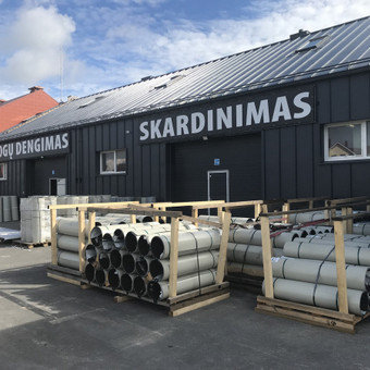 Atliekame kaminų skardinimo, remonto darbus Klaipėda UAB "Lankstinys" nuotrauka 1 Kamino apskardinimas Klaipėda UAB "Lankstinys" nuotrauka 1