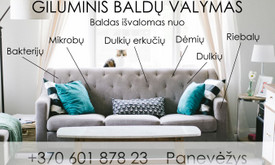 Minkštų baldų valymas Panevėžyje Minkštų baldų valymas Panevėžyje