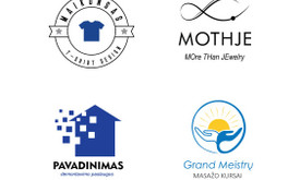 Logotipai, vizitinės, skrajutės Logotipai, vizitinės, skrajutės