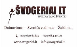 Renginių vedėjas Švogeriai LT Renginių vedėjas Švogeriai LT