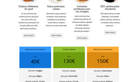 Interneto svetainių kūrimas Tauragėje Interneto svetainių kūrimas Tauragėje