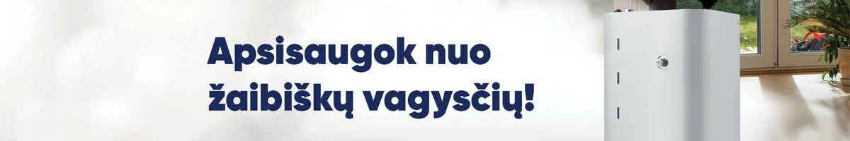 Aktyvi rūko apsaugos sistema/ Fiziškai sustabdoma vagystė
