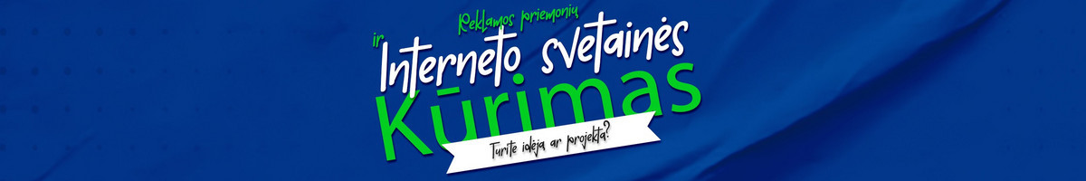 Svetainių, El. parduotuvių, Seo, logotipo ir reklamų kūrimas