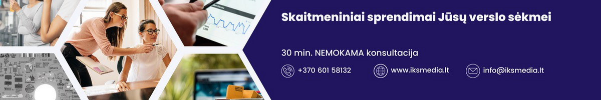 Internetinių svetainių ir el.parduotuvių kūrimas