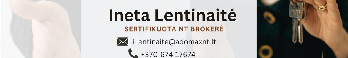 Nt brokerė / tarpininkė / agentė Kaunas + 100km