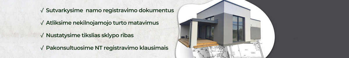 Namų pridavimas, Matininkai, Geodezininkai