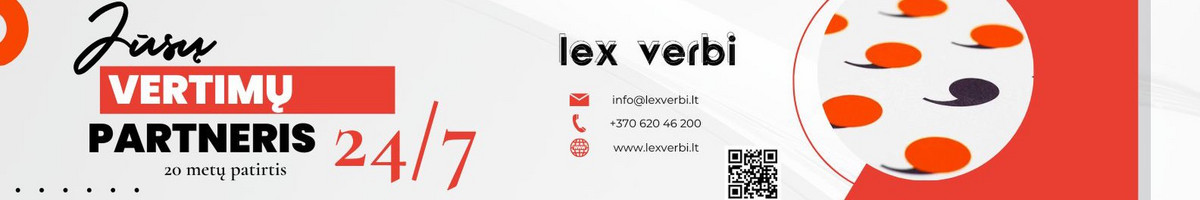 Profesionalūs vertimai ir kitos lingvistinės paslaugos