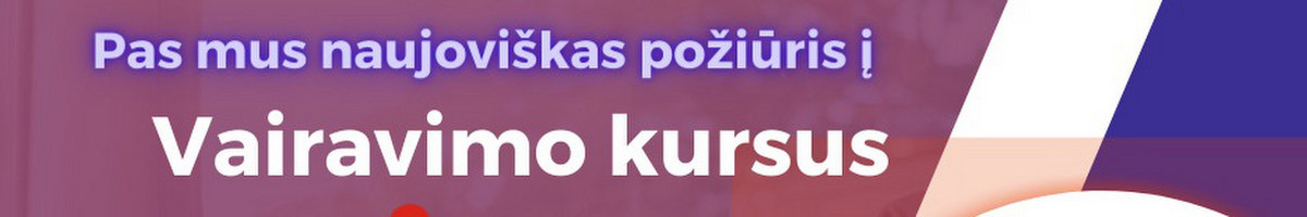 Vairavimo kursai Vilniuje – B, A, kursai po pažeidimo