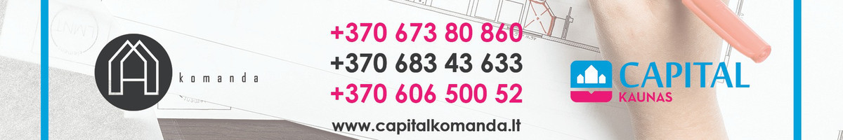3 nekilnjamojo turto ekspertai Kaune!