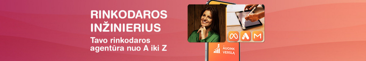 Rinkodaros - skyrius už vieno darbuotojo kainą.