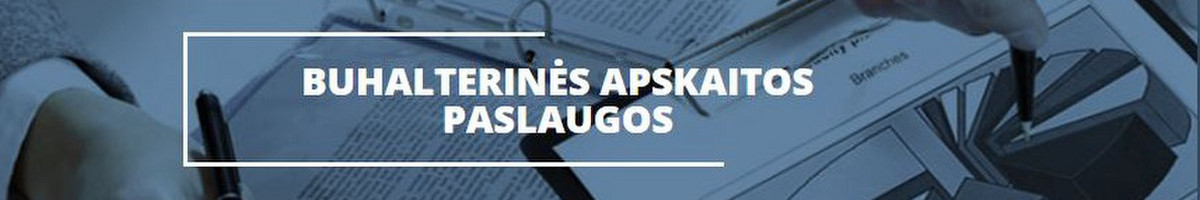 Profesionalios buhalterinės apskaitos paslaugos