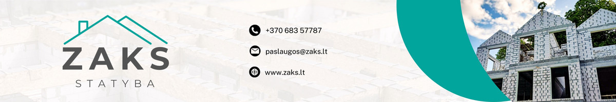Mūro darbai, monolitinių žiedų/sąramų įrengimas Vilniuje