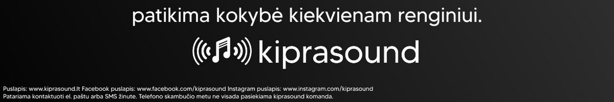 Renginių įgarsinimo paslau įvairiems renginiams, koncertams.