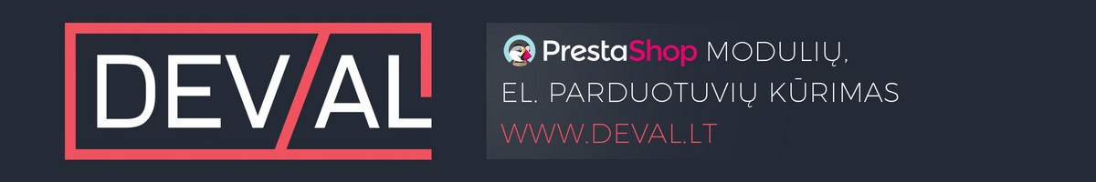 El. parduotuvių kūrimas (Prestashop)