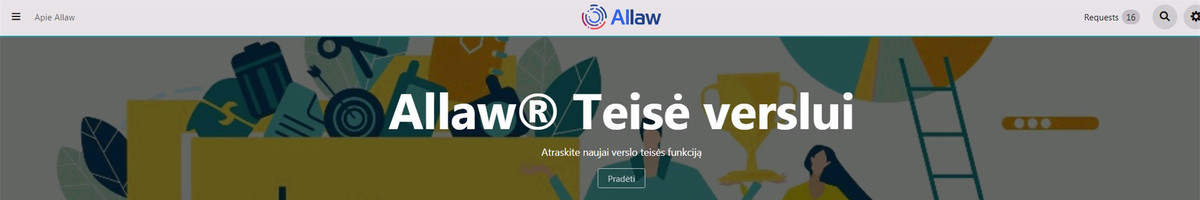 Allaw® įmonės (grupės) teisininkas kaip paslauga