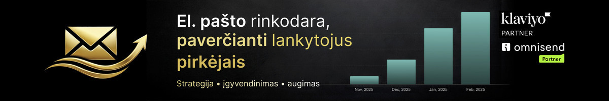 Email marketing verslui - automatizacijos ir naujienlaiškiai