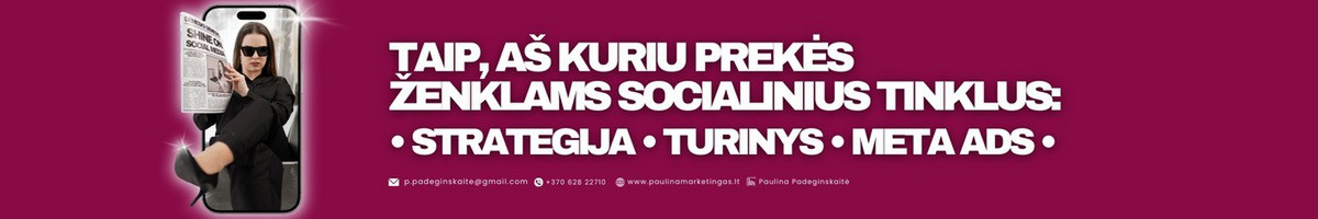 Socialinių tinklų ir Meta Ads administravimas