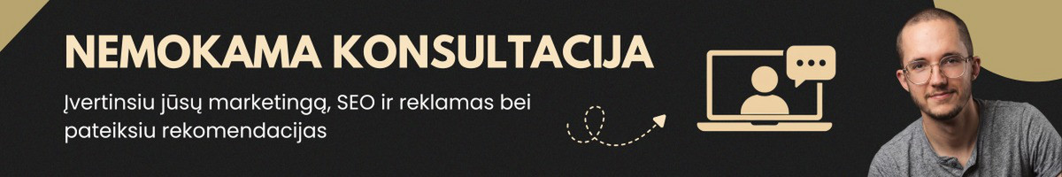 Seo, Google ir Meta Ads, kurie atveda realius klientus