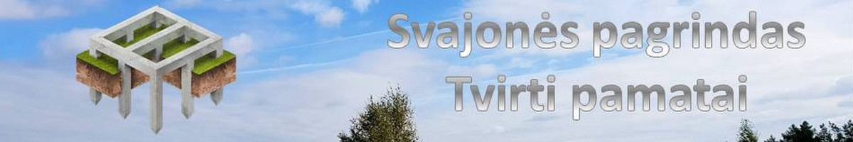 Pamatu liejimas, perdangų betonavimas