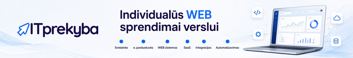Svetainių, Web sistemų kūrimas ir automatizavimas