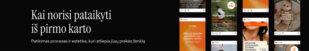 Grafikos dizainas / Logo & brand / Soc. tinklai & reklama