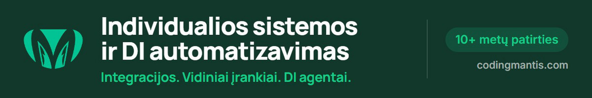 Individualios sistemos, integracijos ir automatizavimas