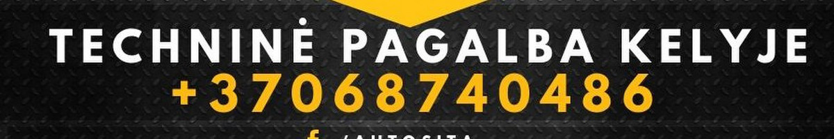 AUTOSITA Techninė pagalba kelyje. Traliukas.