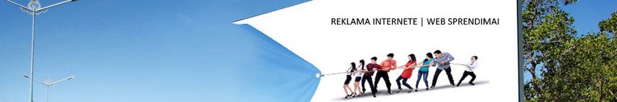 Skelbimų talpinimas, reklama internete. Reklamos paslaugos
