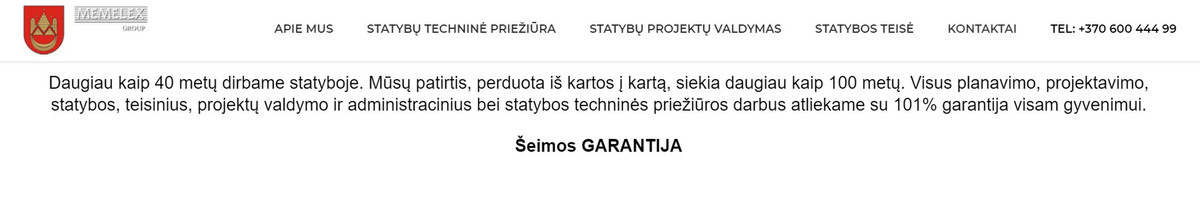 Statybos teisė, Techninė priežiūra ir Projektų Valdymas