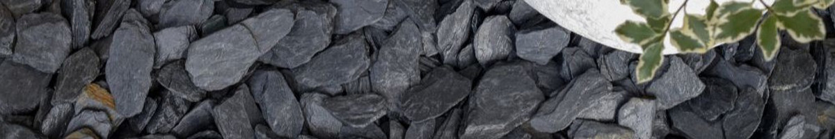 Dekoratyvinė skalda, gludinti akmenukai, mulčias